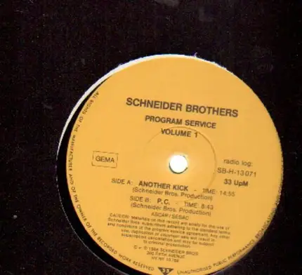 Rick Astley, Bananarama, Yello, Yazz a.o. - Program Service Volume 1