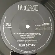 12inch Vinyl Single - Rick Astley - My Arms Keep Missing You (Bruno's Mix)