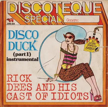 Rick Dees & His Cast Of Idiots - Disco Duck (Part 1)