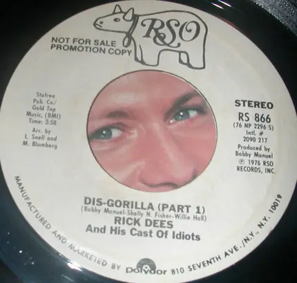 Rick Dees & His Cast Of Idiots - Dis-Gorilla