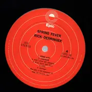 LP - Rick Derringer - Spring Fever - OBI + Insert