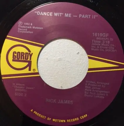 Rick James - Dance Wit' Me