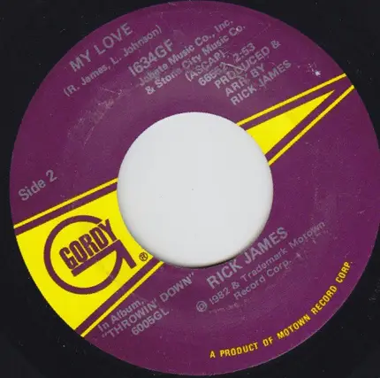 Rick James - Hard To Get