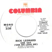 Rick Leonard - She Say (She Do Love Me)