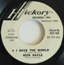 7inch Vinyl Single - Rick Rayle - I Have The World / Trouble Free
