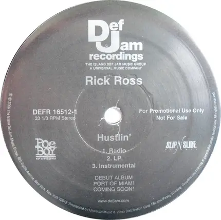 Rick Ross - Hustlin'