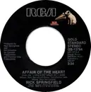 7inch Vinyl Single - Rick Springfield - Affair Of The Heart / Human Touch