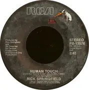 7inch Vinyl Single - Rick Springfield - Human Touch / Alyson