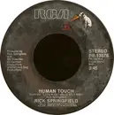 7inch Vinyl Single - Rick Springfield - Human Touch / Alyson