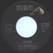 7inch Vinyl Single - Rick Springfield - Human Touch / Alyson