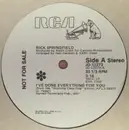 12inch Vinyl Single - Rick Springfield - I've Done Everything For You
