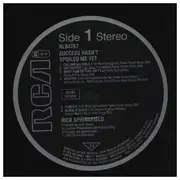 LP - Rick Springfield - Success Hasn't Spoiled Me Yet