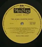 LP - Rick & Thel Carey - Mr & Mrs Country Music