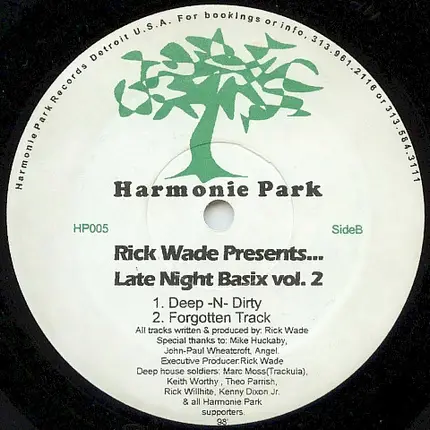 Rick Wade - Late Night Basix Vol. 2