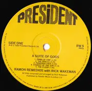 LP - Rick Wakeman - Ramon Remedios - A Suite Of Gods