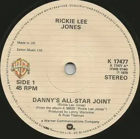 Rickie Lee Jones - Danny's All-Star Joint