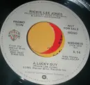 7inch Vinyl Single - Rickie Lee Jones - A Lucky Guy