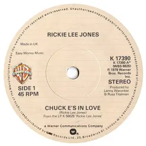 Rickie Lee Jones - Chuck E's In Love