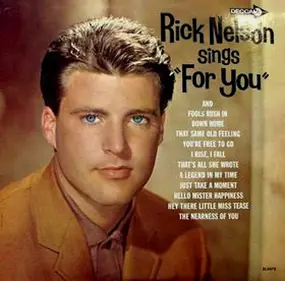 Rick Nelson - Rick Nelson Sings "For You"