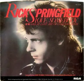 Rick Springfield - Love Somebody