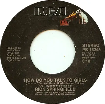 Rick Springfield - What Kind Of Fool Am I