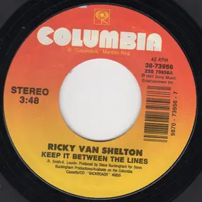 Ricky Van Shelton - Keep It Between The Lines