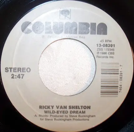 Ricky Van Shelton - Crime Of Passion / Wild-Eyed Dream