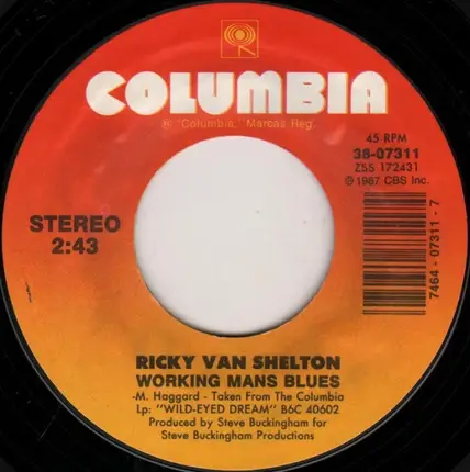 Ricky Van Shelton - Somebody Lied