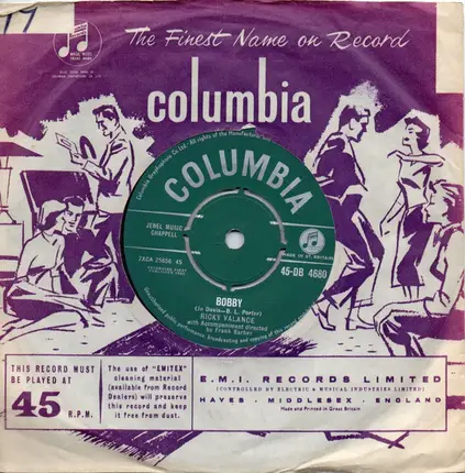 Ricky Valance - Bobby