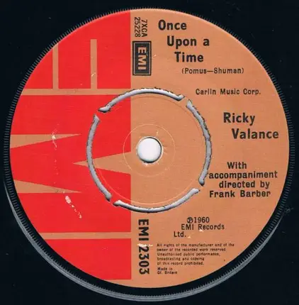 Ricky Valance - Tell Laura I Love Her
