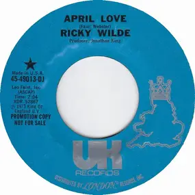 Ricky Wilde - April Love