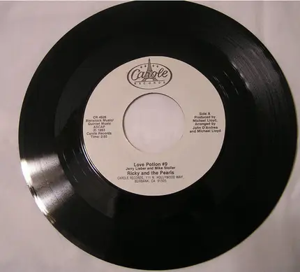 Ricky And The Pearls - Love Potion #9 / No Chance