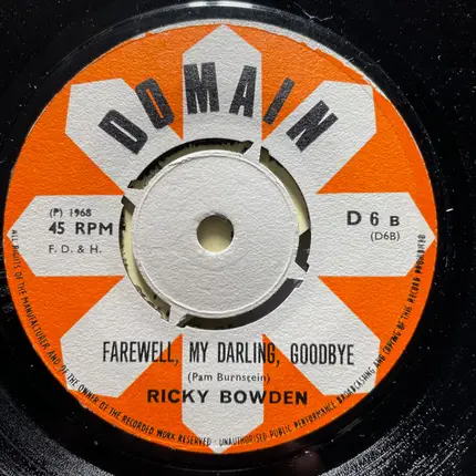 Ricky Bowden - I'll Be Your Sweetheart