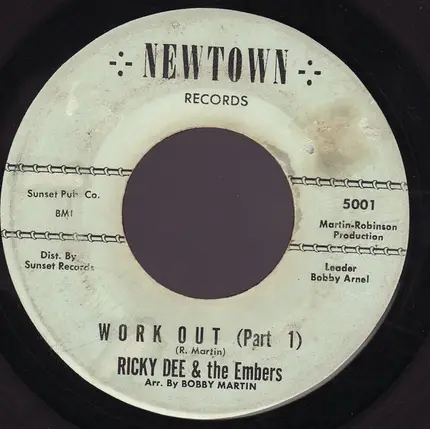 Ricky Dee & The Embers - Work Out