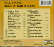 CD - Ricky King - Rock'n' Roll Is Back