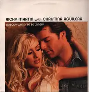 Ricky Martin With Christina Aguilera - Nobody Wants To Be Lonely