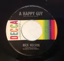7inch Vinyl Single - Ricky Nelson - A Happy Guy / Don't Breathe A Word