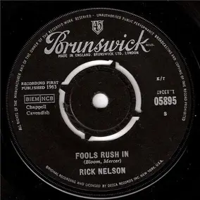 Rick Nelson - Fools Rush In