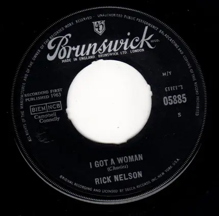 Ricky Nelson - I Got A Woman