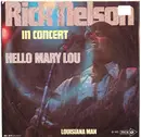 7inch Vinyl Single - Ricky Nelson - Rick Nelson In Concert - Hello Mary Lou