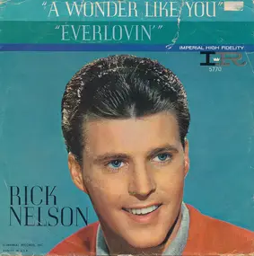 Rick Nelson - A wonder Like You