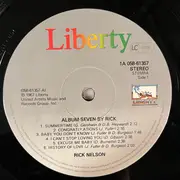 LP - Ricky Nelson - Album Seven By Rick