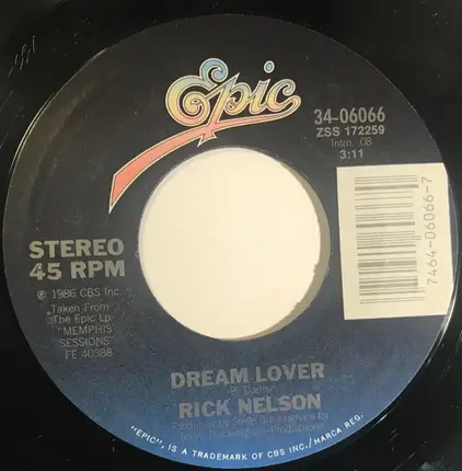 Ricky Nelson - Dream Lover
