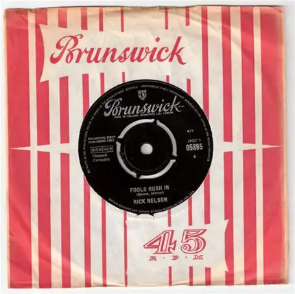 Ricky Nelson - Fools Rush In