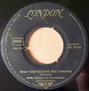 Ricky Nelson - Have I Told You Lately That I Love You? / Be-Bop Baby