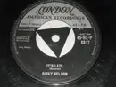 7inch Vinyl Single - Ricky Nelson - It's Late