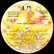 LP - Ricky Nelson - Rare Items Vol.2