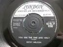 7inch Vinyl Single - Ricky Nelson - You Are The Only One / Milk Cow Blues