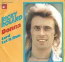 7inch Vinyl Single - Ricky Roland - Donna