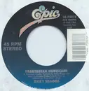 7inch Vinyl Single - Ricky Skaggs - Heartbreak Hurricane / Casting My Shadow In The Road